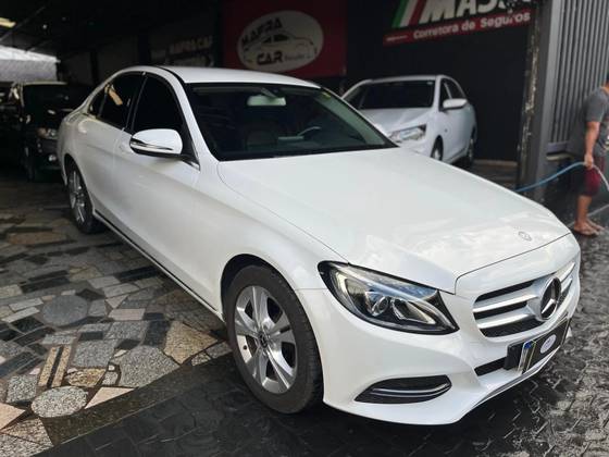 MERCEDES-BENZ C 180 1.6 CGI 16V TURBO FLEX 4P AUTOMÁTICO MERCEDES-BENZ C 180 1.6 CGI 16V TURBO FLEX 4P AUTOMÁTICO